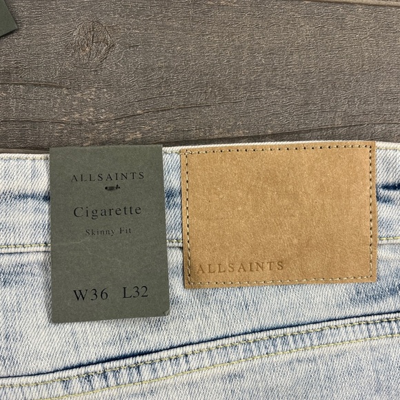 All Saints Cigarette Skinny Fit Light Wash - Picture 10 of 10